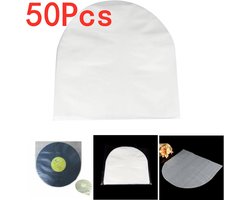 50Pcs Inner Record Mouwen Doorschijnend Frosted Bescherming Pakket Voor Kale 12Inch Vinyl Record Accessoires