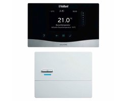 Vaillant sensoHOME VRT 380f 0020260953 - Complete Draadloze Klokthermostaat met Ontvanger en Kabel - CV ketel vanaf 2007