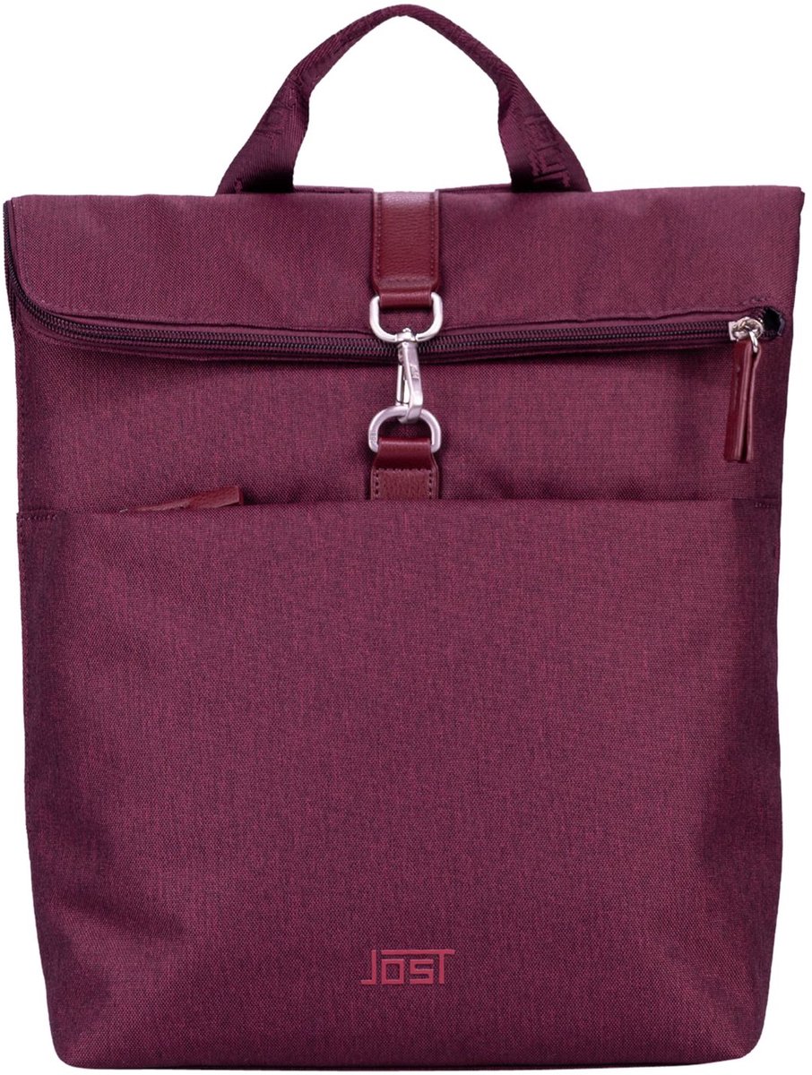 JOST rugzak Bergen Backpack Courier Burgundy wijnrood