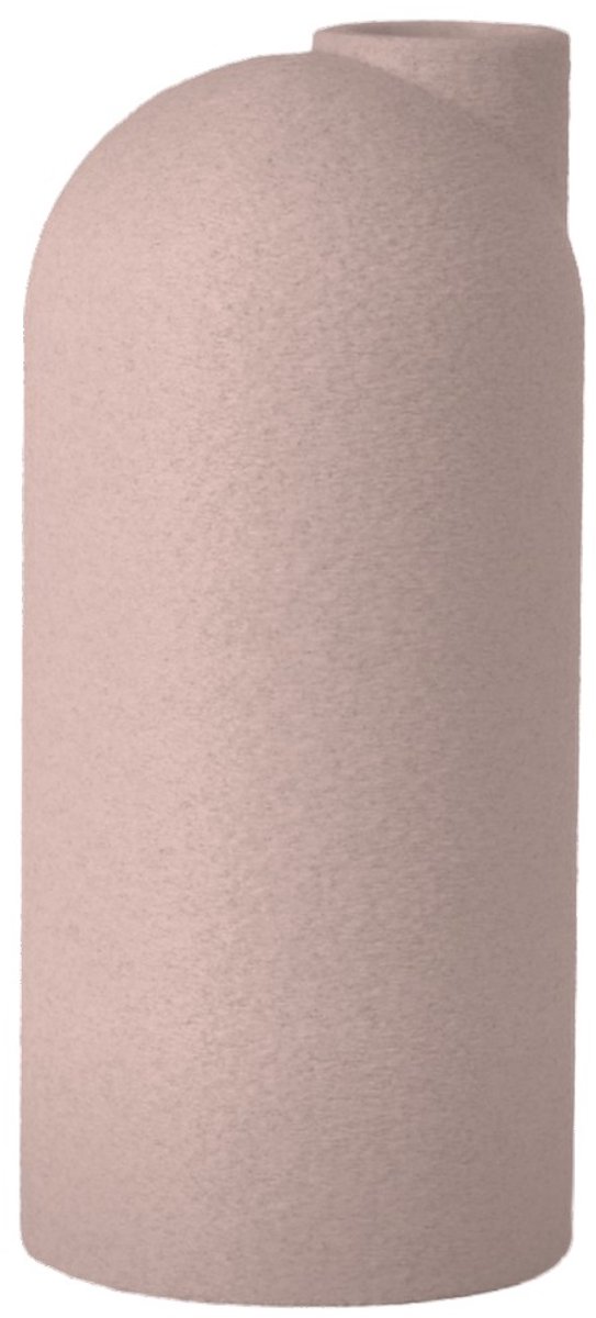Layvo Liora Vaas - Bloesem - 25 cm - droogbloemen vaas - minimalistische vaas - gerecycled plastic