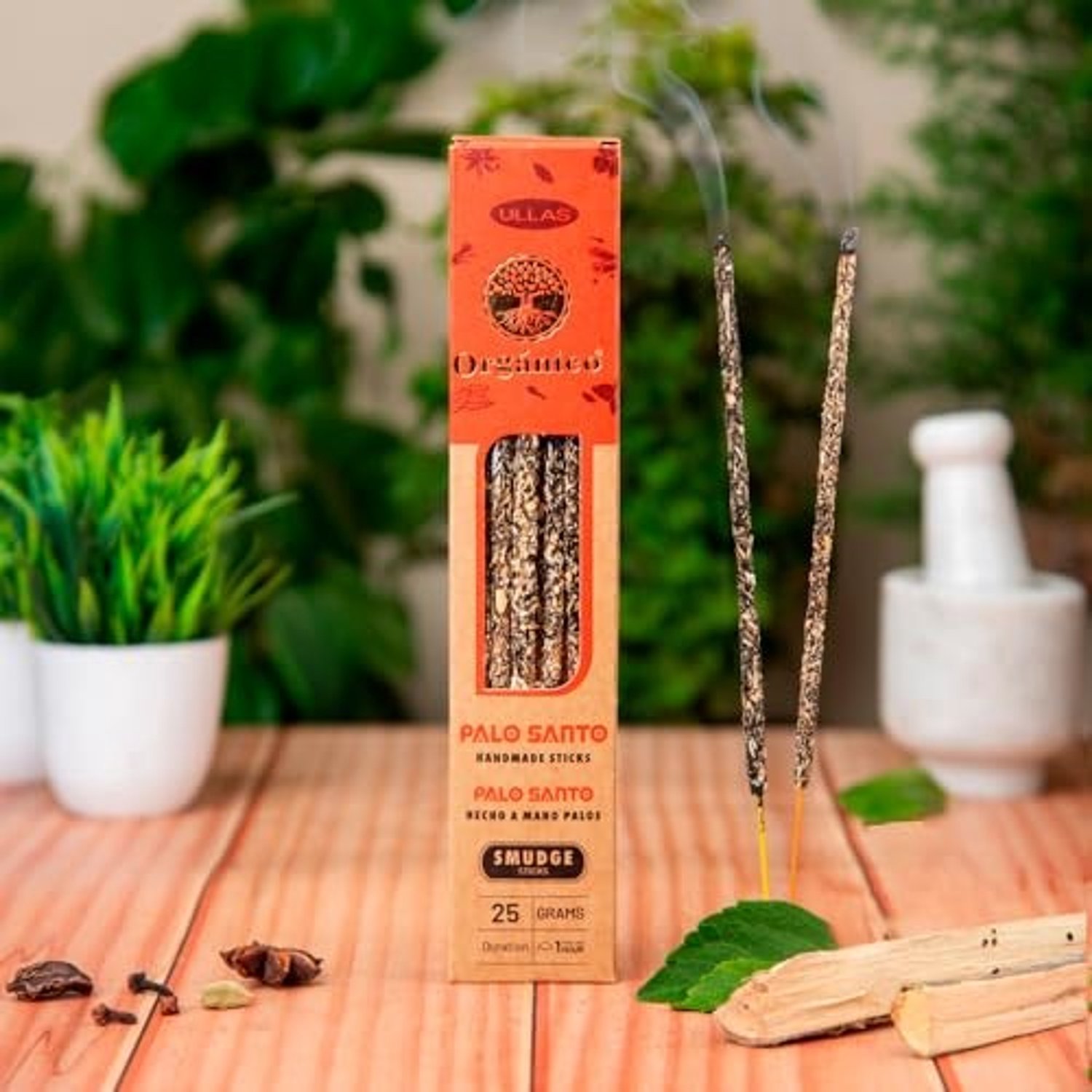 Set van 3 dozen biologische wierookstokjes Palo Santo
