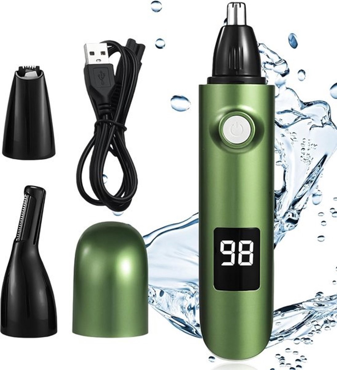 Neustrimmer voor mannen - Bodygroomer - Scheerapparaat - Oortrimmer - Voor precisiewerk