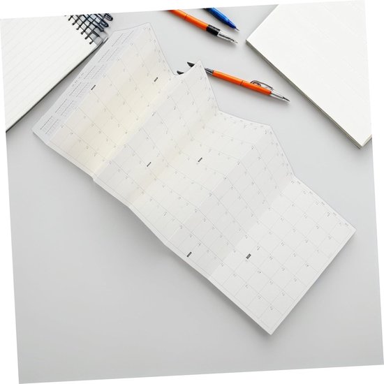 4 Stuks Planner Navulpapier Voudige Kalenderpagina Duurzaam Agenda-inzetstuk voor Persoonlijk Dagelijks Gebruik Zakelijke Planning — afbeelding 2