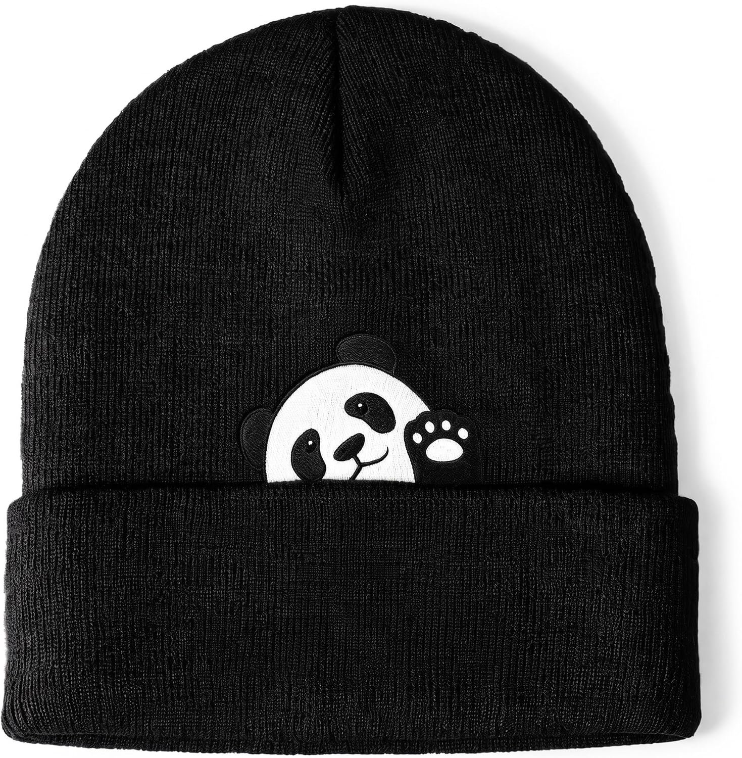 Capybara-cadeau voor dames en heren, schattige gebreide muts met borduursel, leuke dierenmuts met cartoonontwerp, leuk cadeau voor Kerstmis en verjaardagen