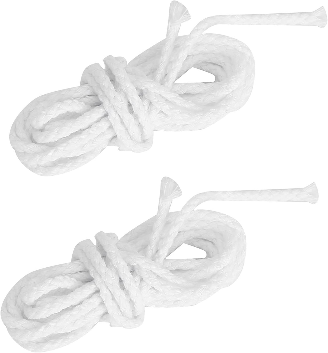 Lonten met Uitstekende Verbranding voor Doe-Het-zelf Olielampen, 2 Stuks - Geschikt voor Het Maken van Kaarsen of Doe-zelf-olielampen (2,6 mm)