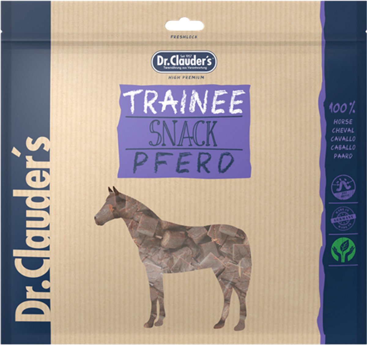 Dr Clauder's Hondensnack Trainee 500g - Paardenvlees