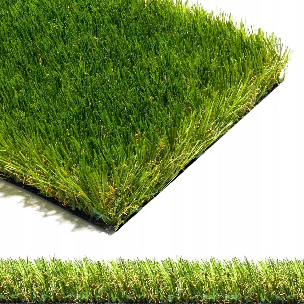 Mileno Kunstgras 47mm - 4m Breed - Dicht & Groen - UV-bestendig