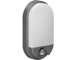 Buitenlamp met Bewegingssensor NEFRYT – Tuinverlichting 4000K – Buitenverlichting met IP54 - Muurlamp 800lm – Wandlamp buiten IK08 - Antraciet