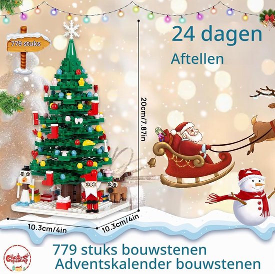 Adventskalender 2026 - kerstkalender - kerst adventskalender 779 stuks - 24 verrassingsdoosjes - adventskalender kinderen - kerstversiering - Kerst Cadeau - voor Kinderen en Volwassenen — cadeau in Spellen & Speelgoed - foto 7