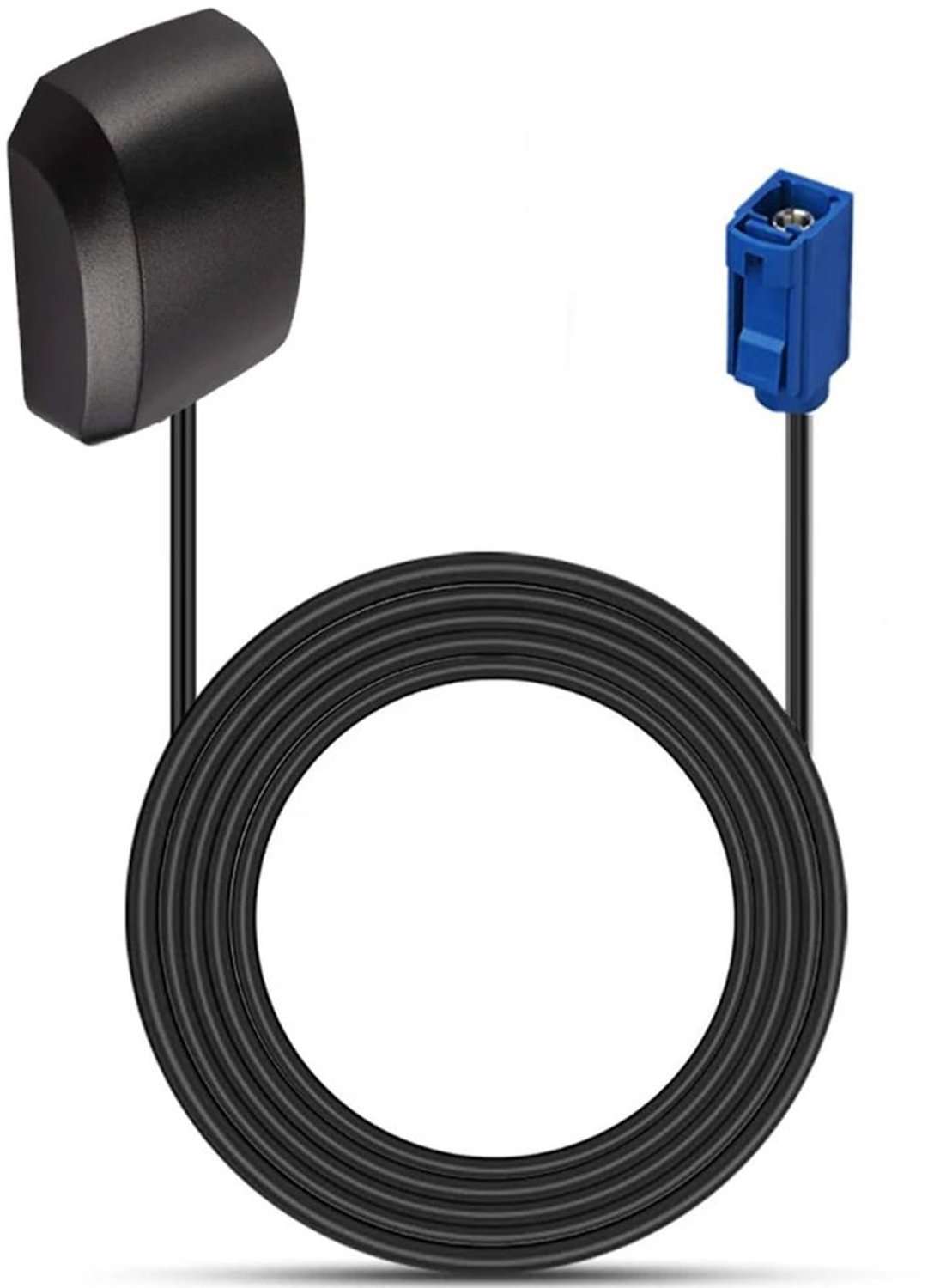 GPS Antenne Waterdicht - Actieve Antenne - Magnetische/Kleefmontage - 4m Kabel - LNA-versterking 28 dB - Compatibel met Ford/GMC/Audi