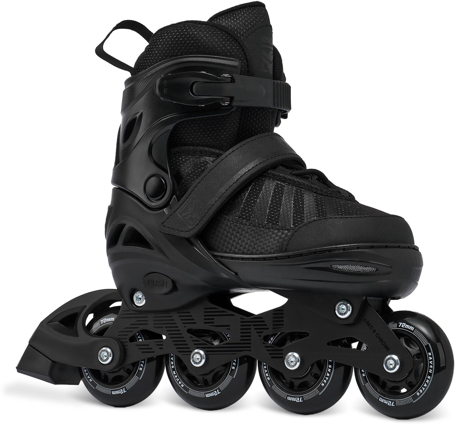 Raven Oxen 2-in-1 set: Skeelers en ijshockeyschaatsen 38-42 Zwart