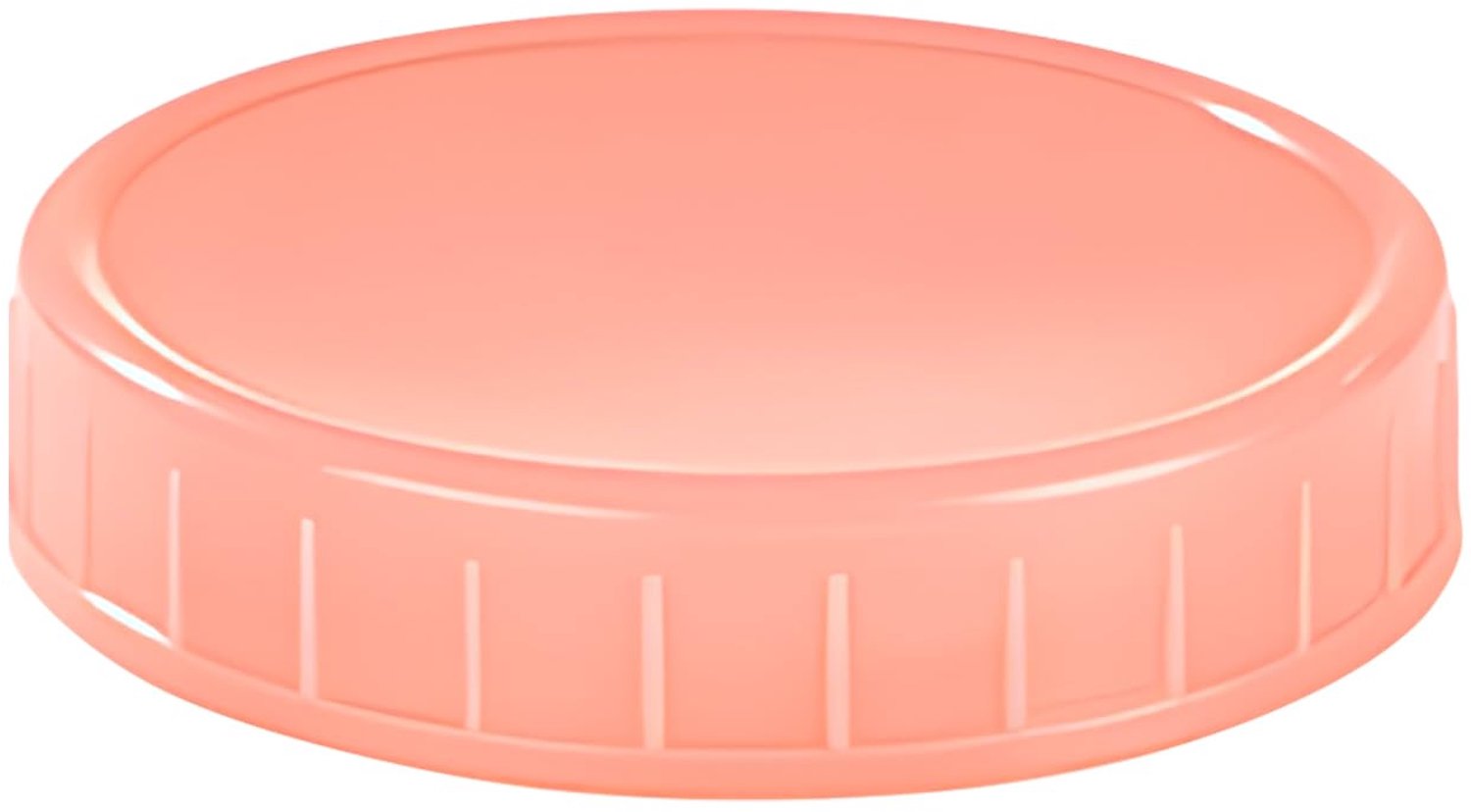 Plastic Mason Jar Deksel met Siliconen Ring