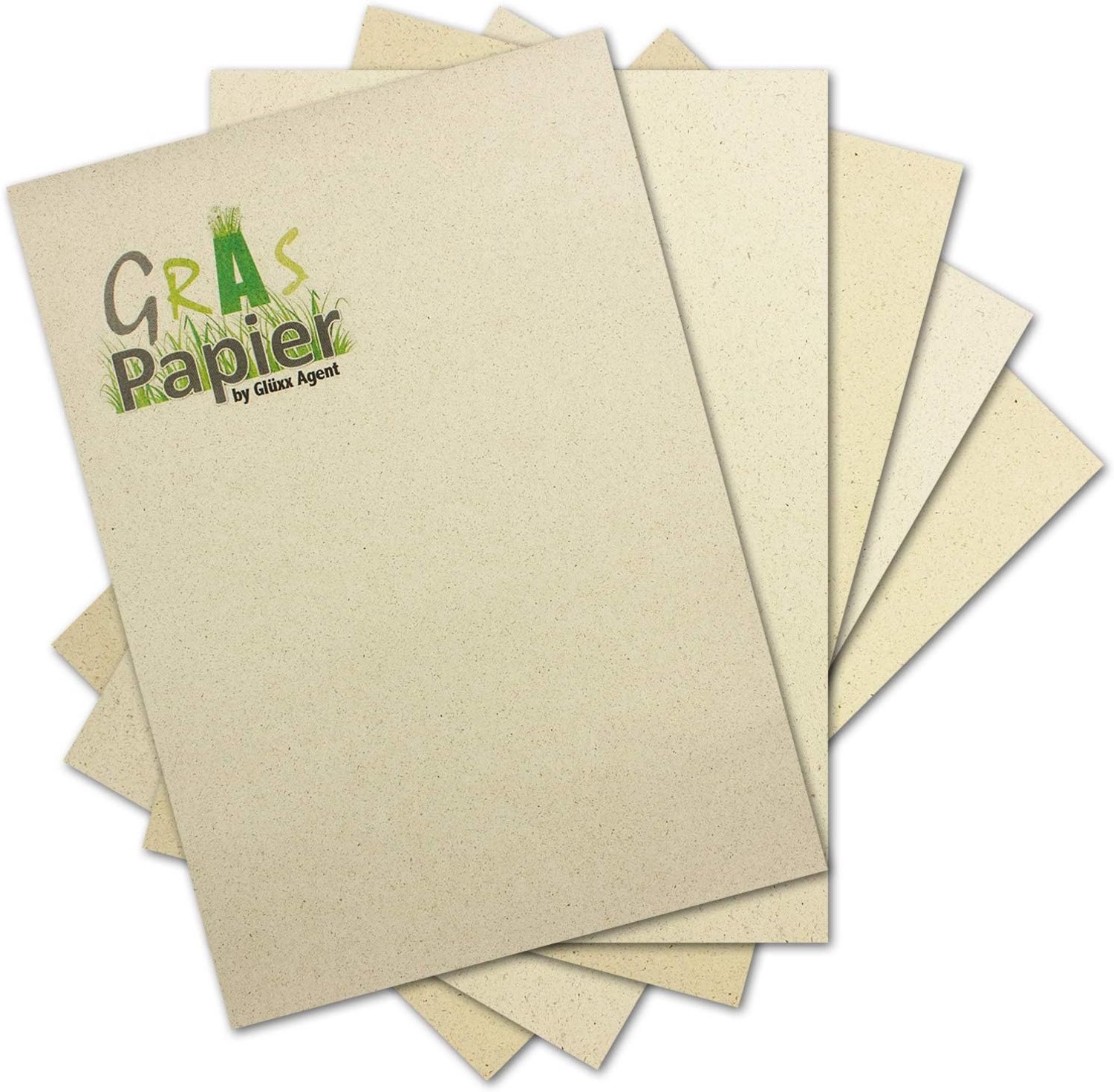 Graspapier A4 200 g/m2 - bruin - milieuvriendelijk - ideaal voor creatief gebruik - ServiceTopper