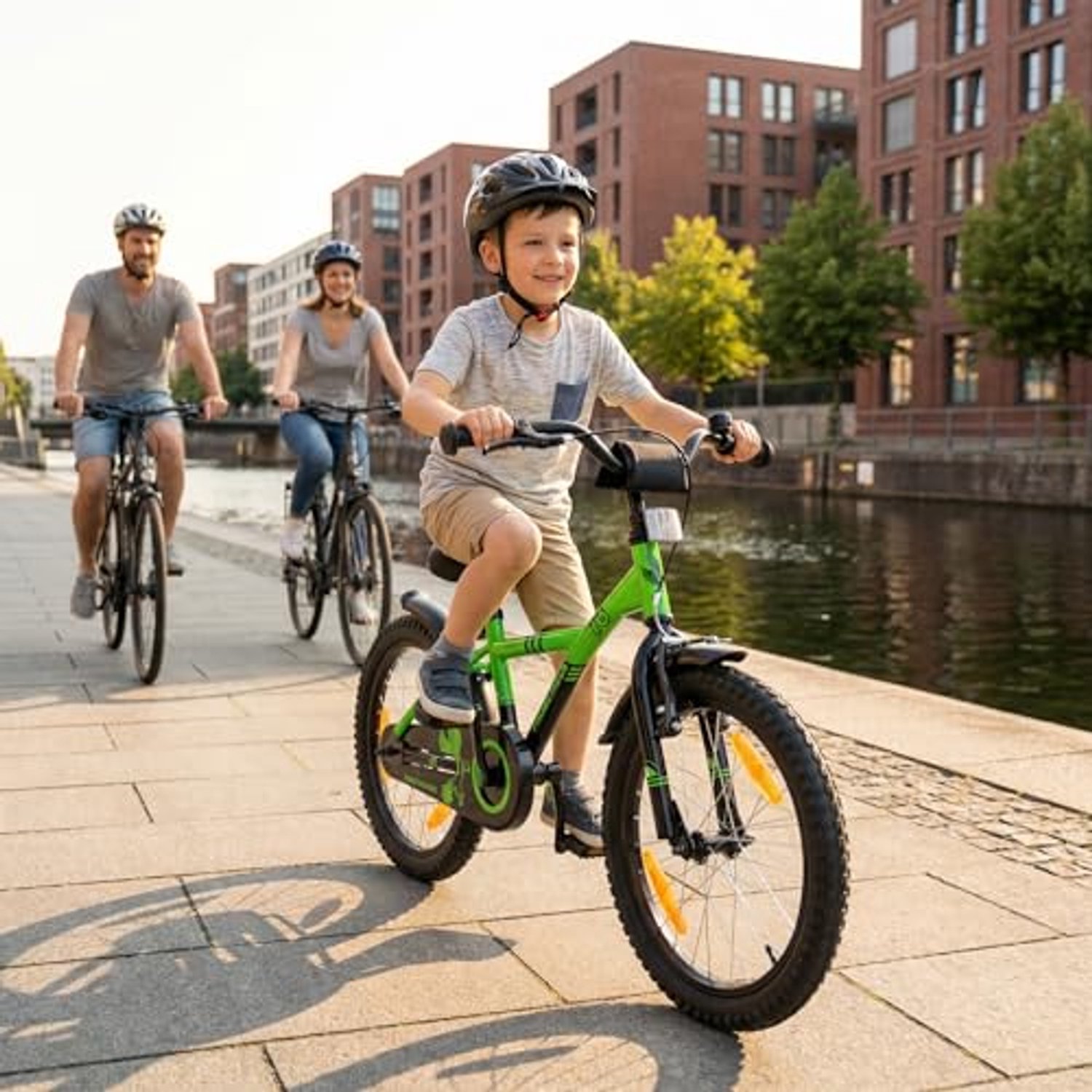 Kinderfiets 18 Inch met Coasterrem, Voor Jongens en Meisjes