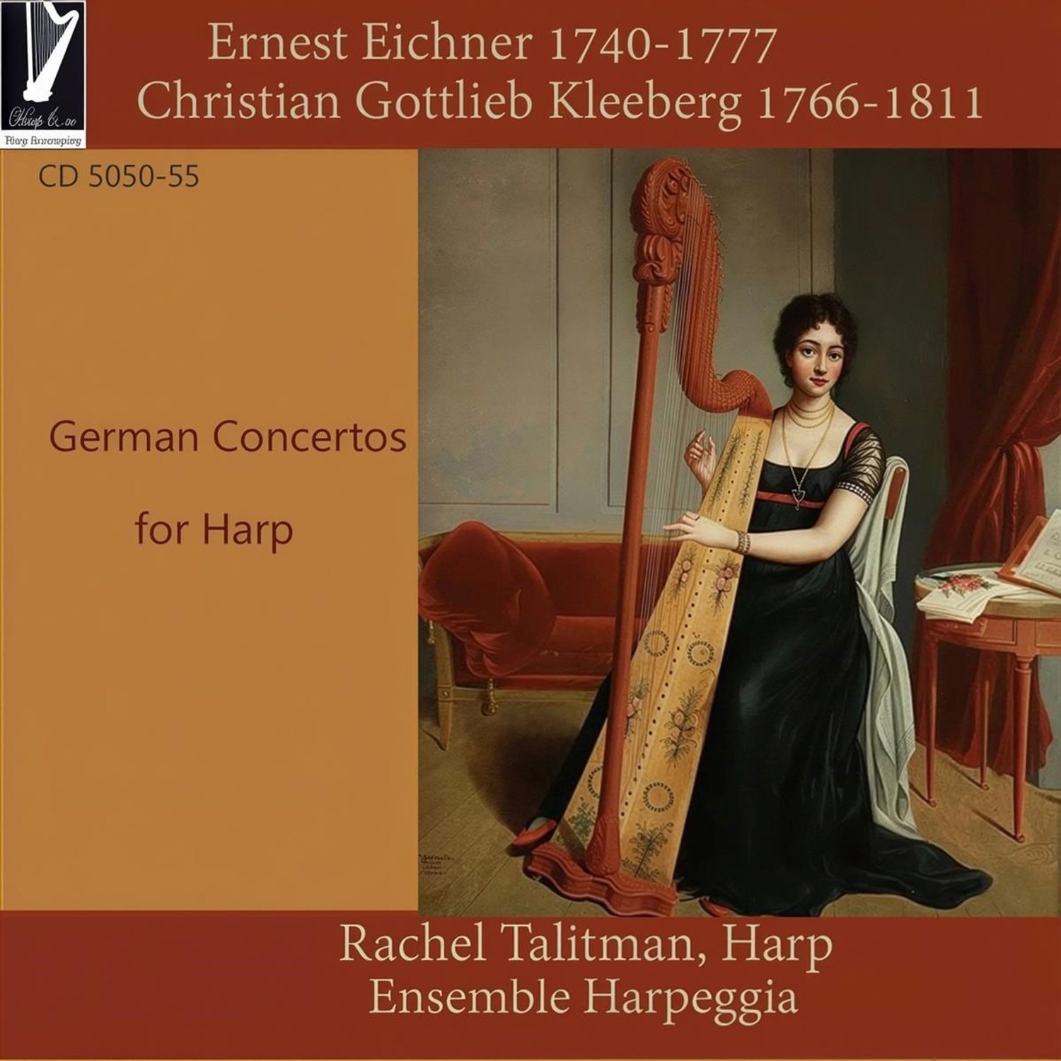 Rachel Talitman - German Concertos For Harp (CD)