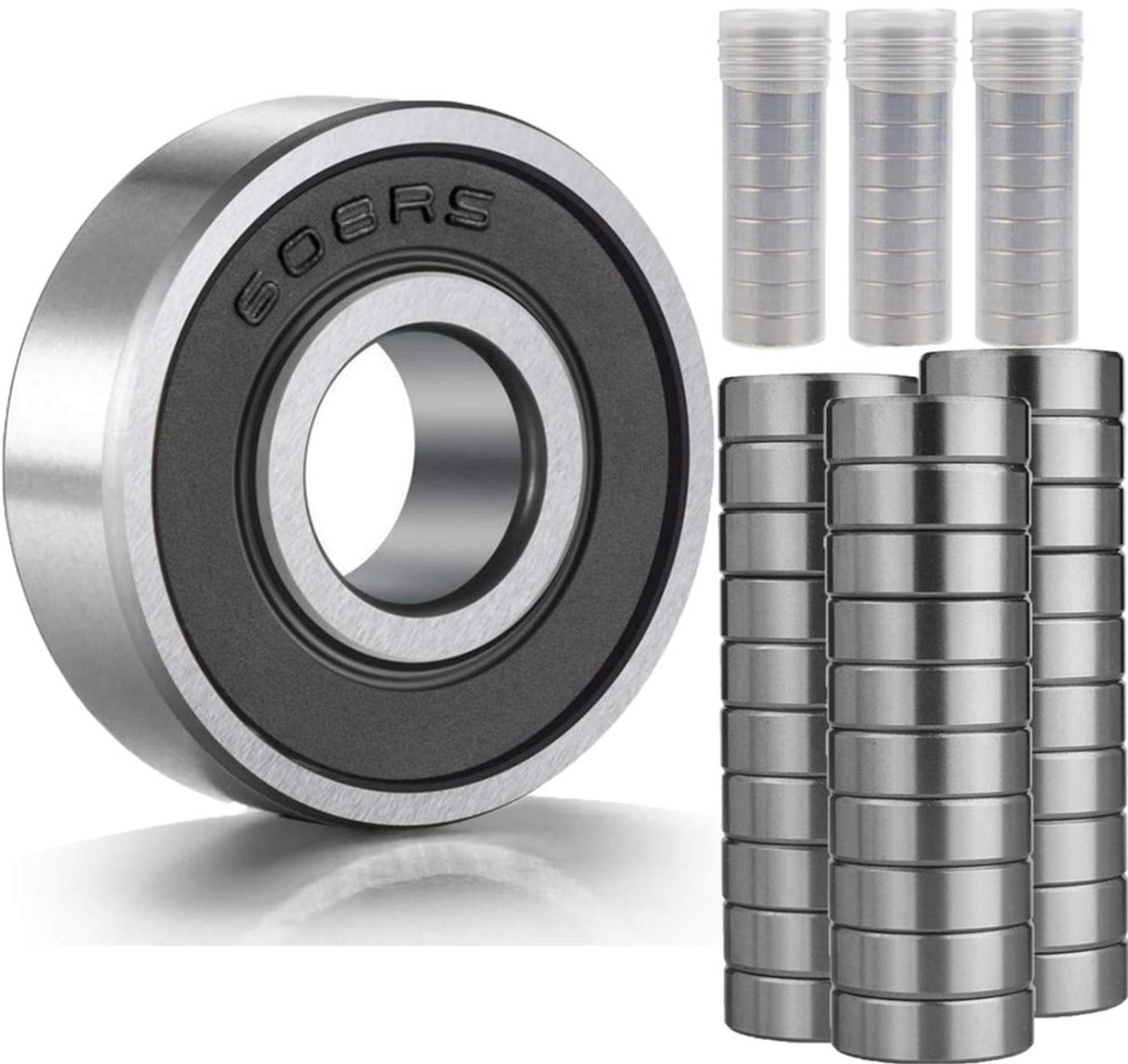 608RS Lager Kit met 30 Stuks voor Skateboards en E-Scooters