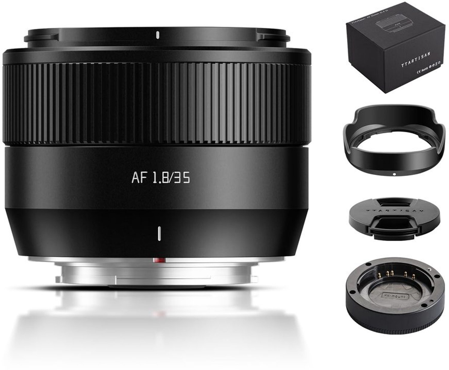 Autofocus 35mm F1.8 Lens - Compatibel met Fujifilm X