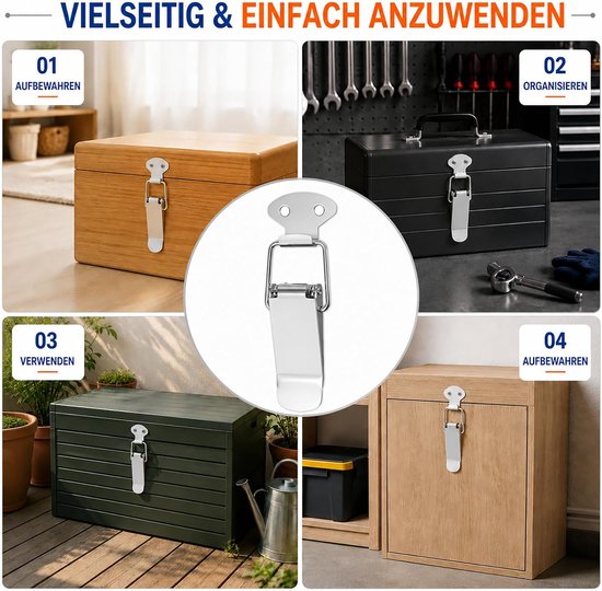 Sluiting 72 mm, 4 stuks, metaal — afbeelding 3