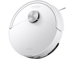 Roborock Q10 S5 Robotstofzuiger– 10000 Pa Zuigkracht–Dubbele Anti-klitfunctie–VibraRise 2.0-Systeem– 8 mm Dweillift– PreciSense LiDAR-navigatie–Obstakelvermijding– APP–Wit