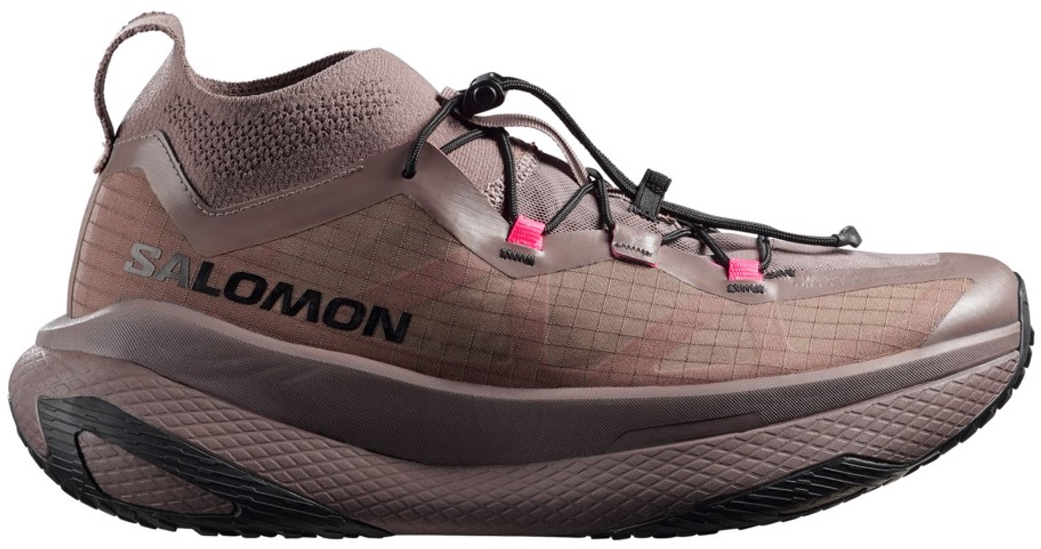 Salomon GRVL CONCEPT Gravel Hardloopschoenen Iron/ /Knockout Pin 43 1/3 Zwart