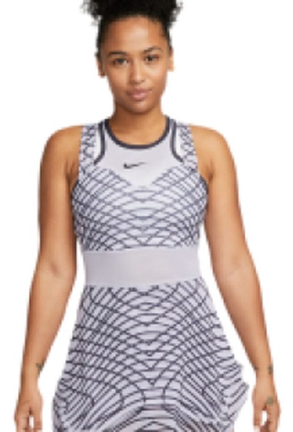 Nike Court Dri-FIT Slam Tennisjurk Dames Parme