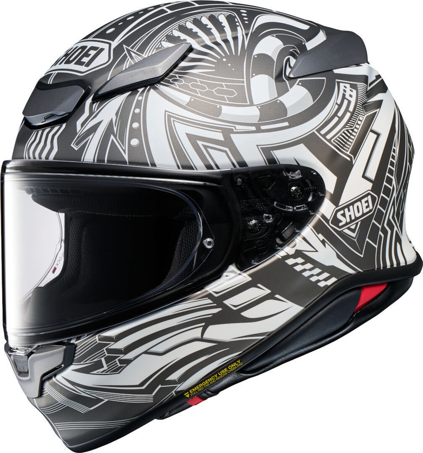 Shoei NXR 2 Beaut TC-6 Mat Zwart Wit Integraalhelm - Helm