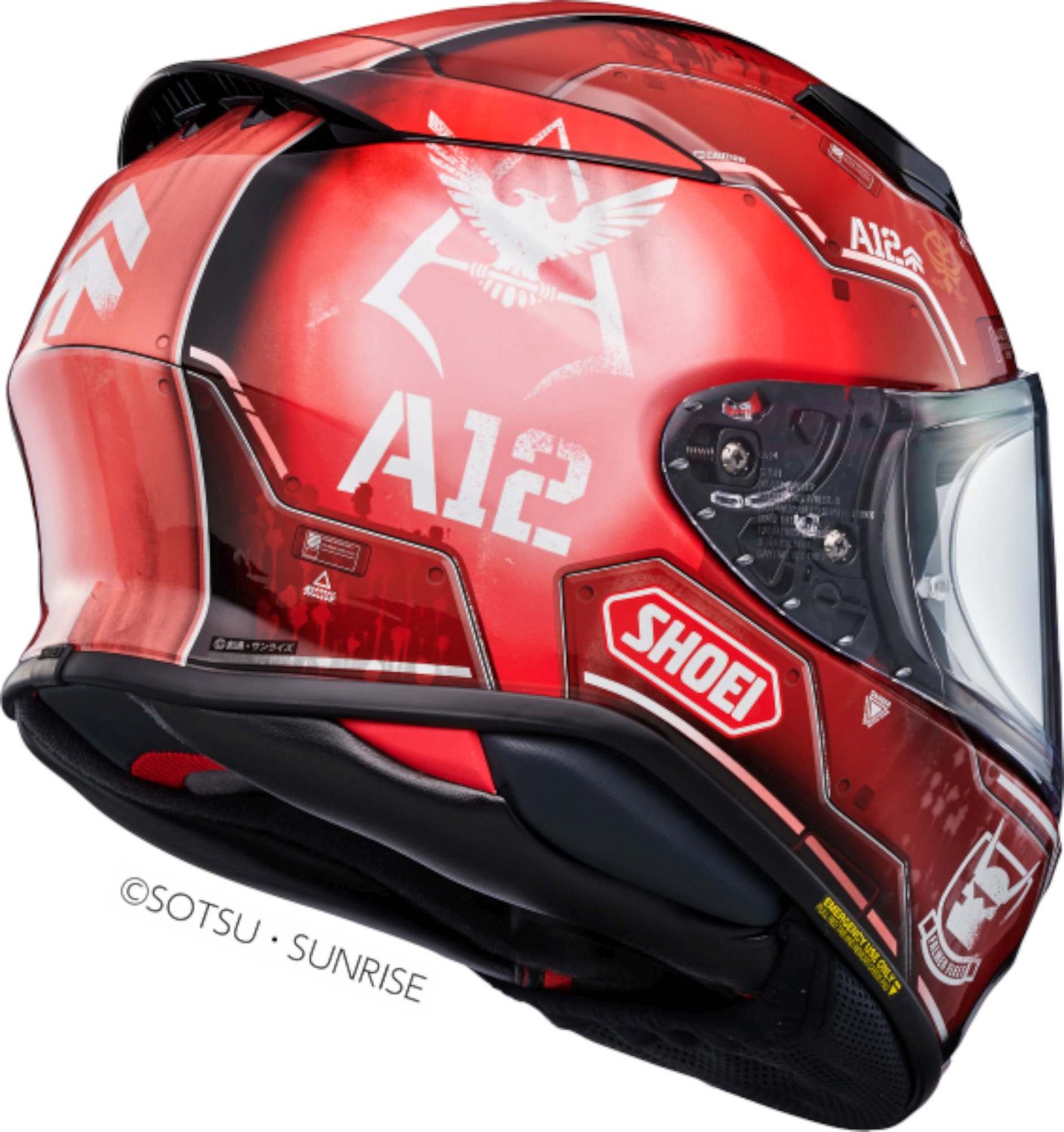 Shoei NXR2 Char's Zaku II Helm - Maat XXL (63/64) - – foto 3