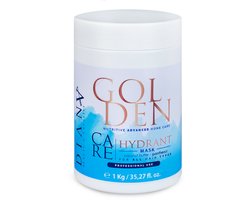 Golden Protein Blue Haarmasker 1000g – Thuiszorg na Proteïne/Keratine Behandeling, No Yellow Effect, Beste voor Gebleekt, Gekleurd en Blond Haar, Zonder Parabenen, Sulfaten en Siliconen