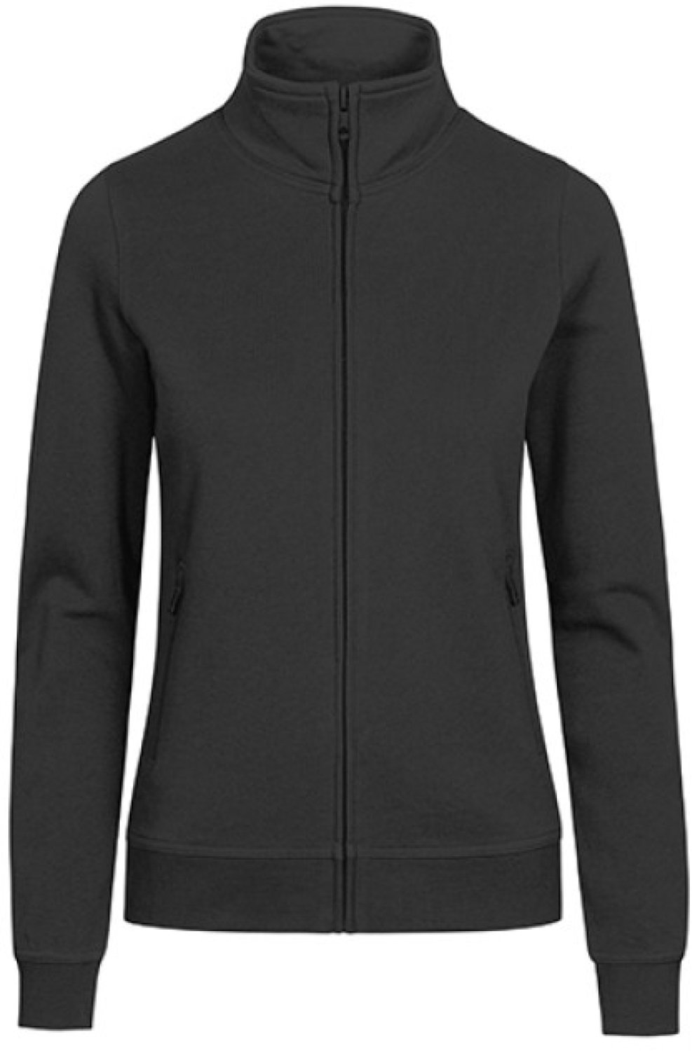 EXCD Women´s Sweatjacket CD5275 - Charcoal (Solid) - L