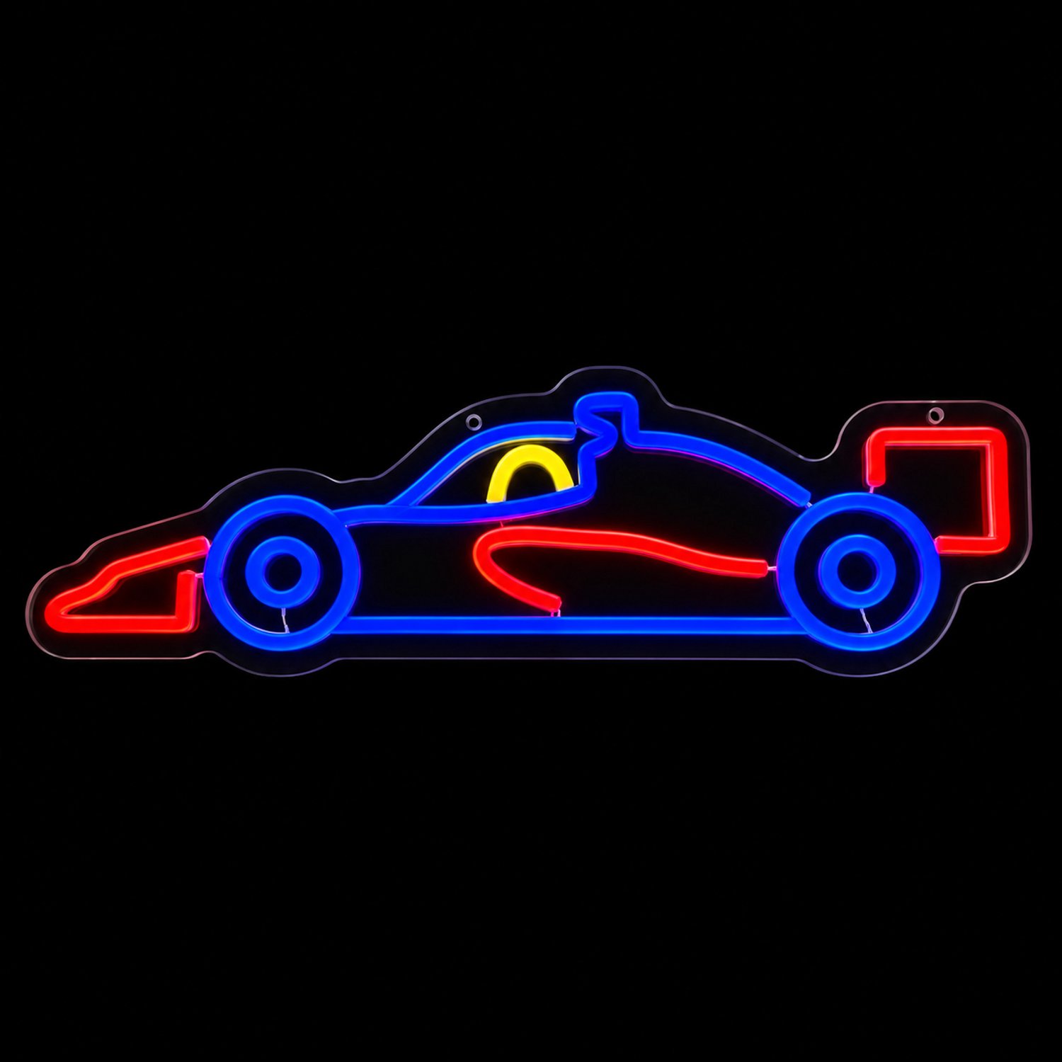 Neon Lamp - Formule 1 Raceauto - Dimbaar - Incl. Ophangmateriaal - Neon Sign - LED Lamp - Verlichting - Wandlamp - Mancave