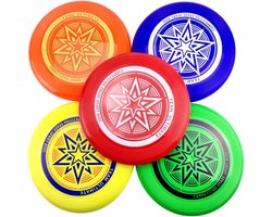 Professionele Frisbee voor Vrije Tijd en Spelletjes (Geel)