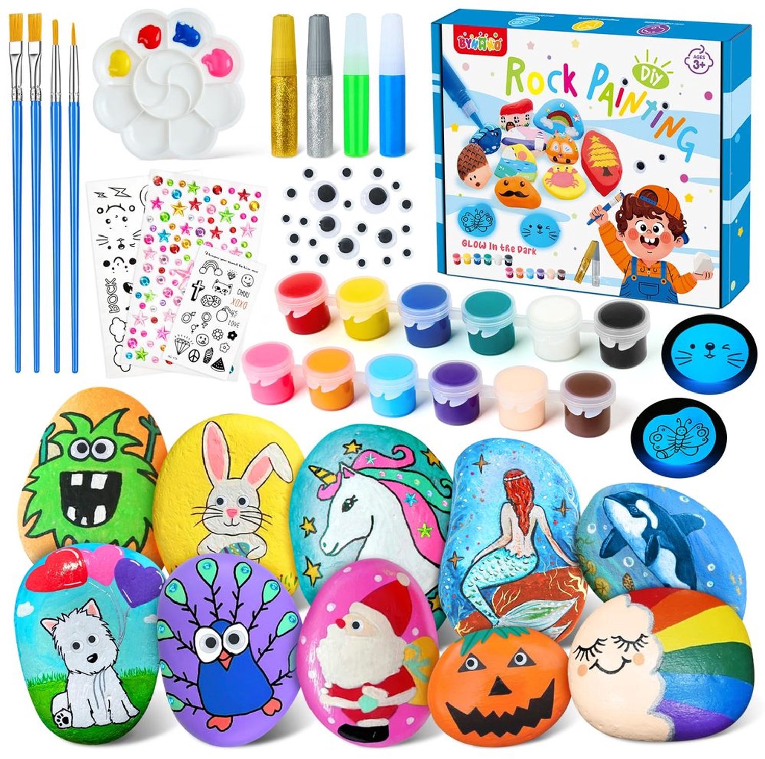 Creatieve Steen Schilderen Set voor Kinderen