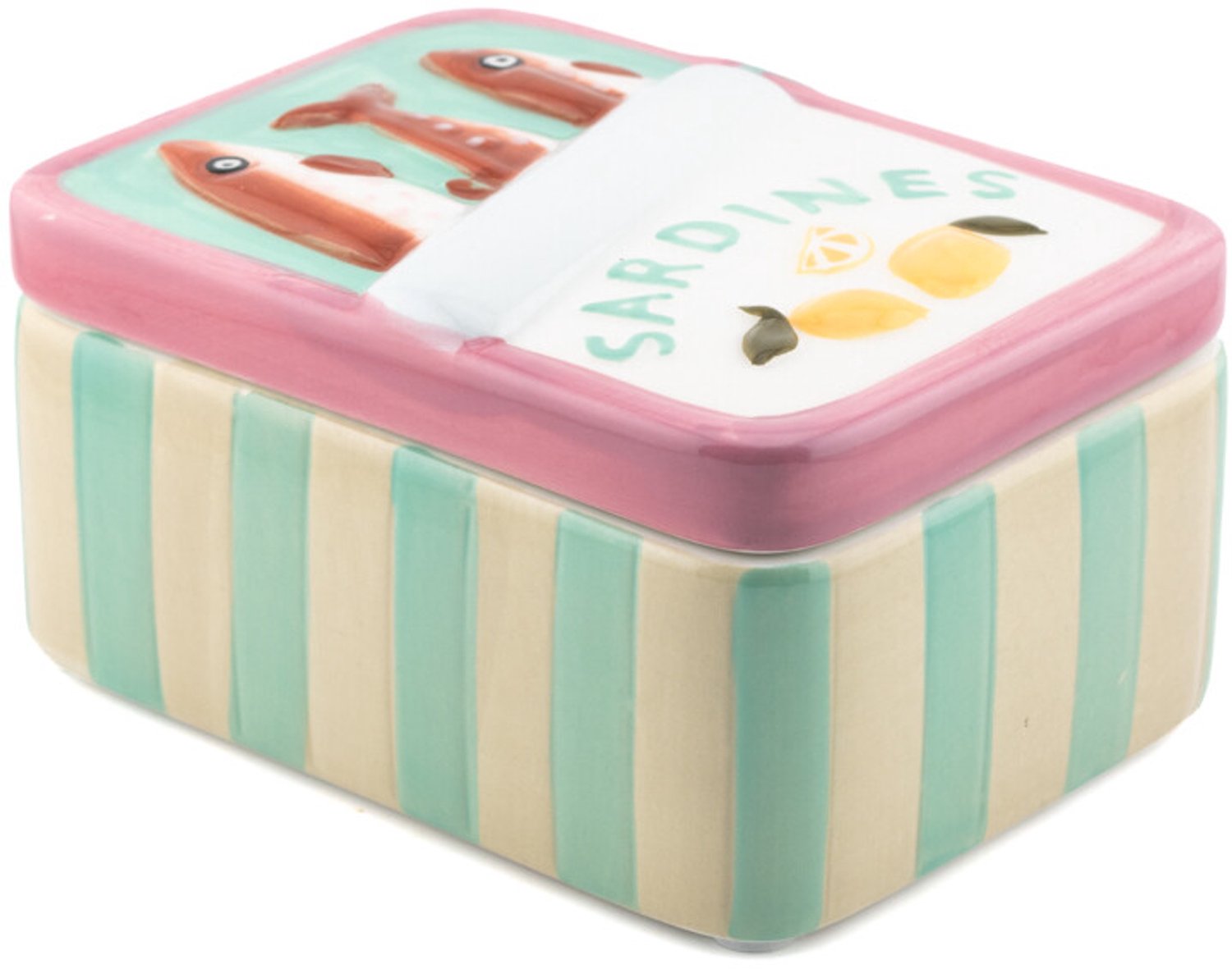 Aardewerk bakje sardines Tinka