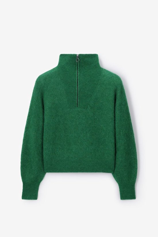 Groene Trui Met Rits