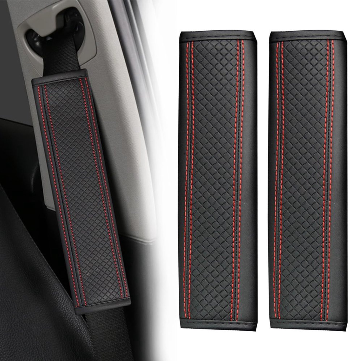 2 Stuks Gordelkussens Voor Auto Veiligheid en Comfort