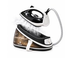 Hendriqs Stoomstrijkijzer met Stoomgenerator - Strijkijzer 2400W - 70–220 °C - 3 Bar - 280 g/min Stoomboost - 2L Watertank - Keramisch Strijkijzer met kalkfilter - Verticaal Stomen - Steam iron