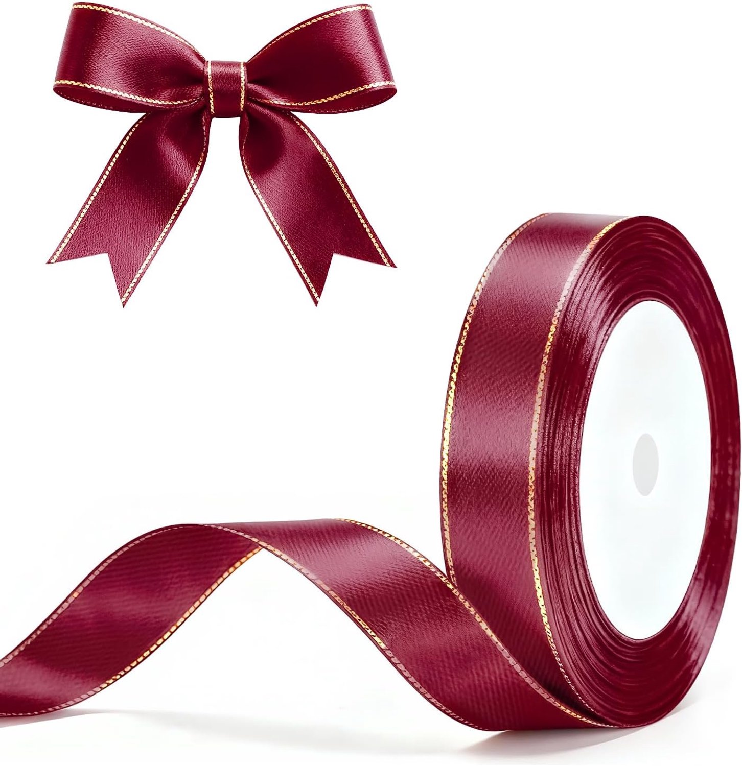 Lint 20 mm, 22 meter, voor versiering en cadeaus