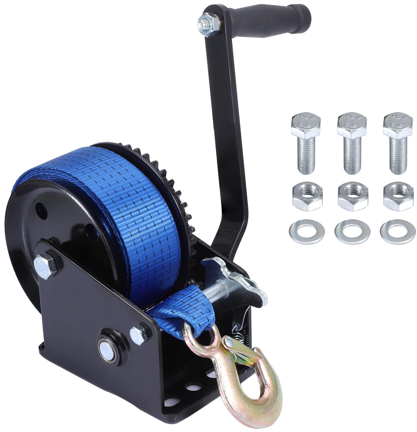 Handlier voor boot met 10 m riem - Capaciteit 800 kg