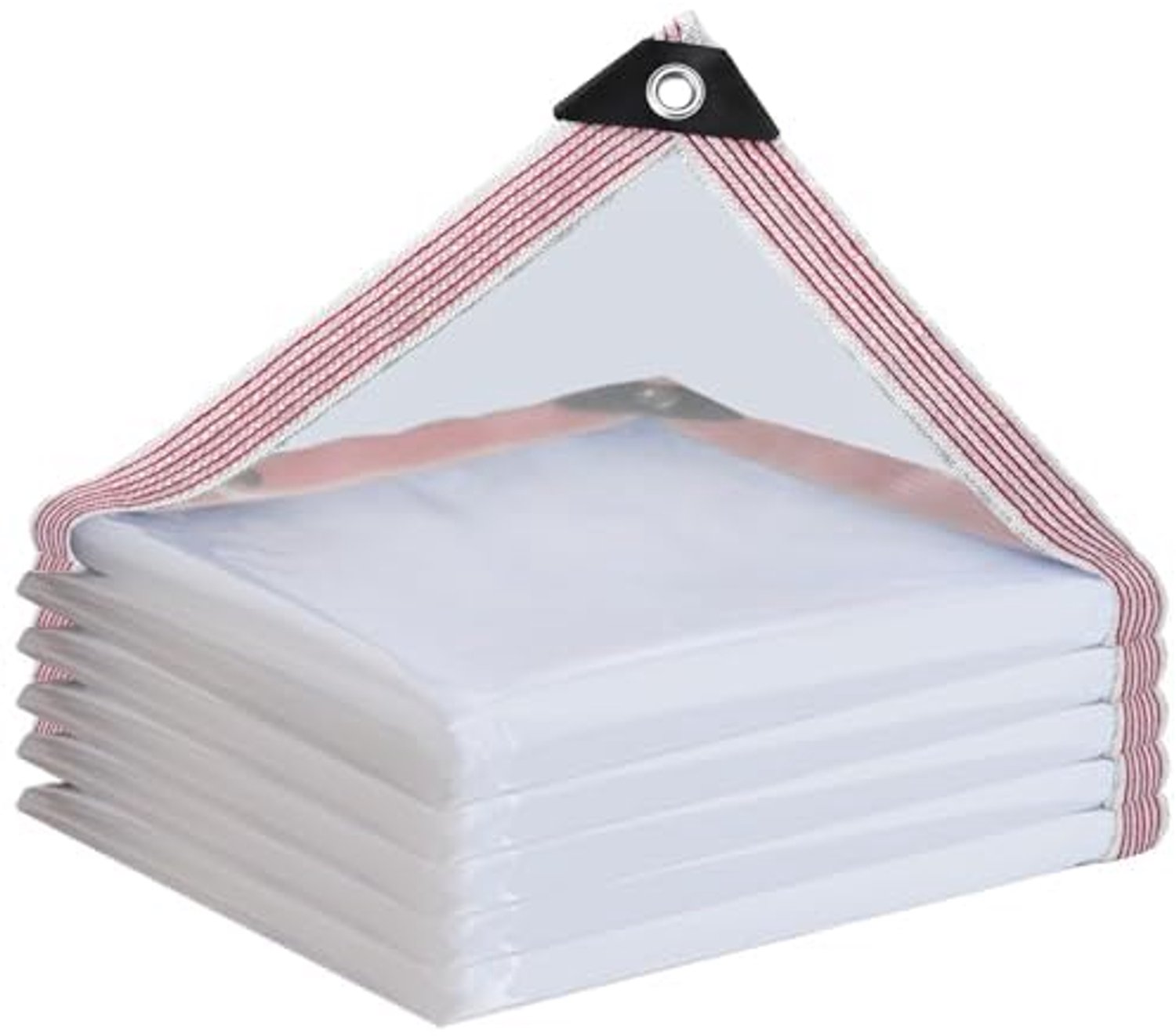 Waterdichte Transparante Tarpaulin met Oogjes - 2x3m