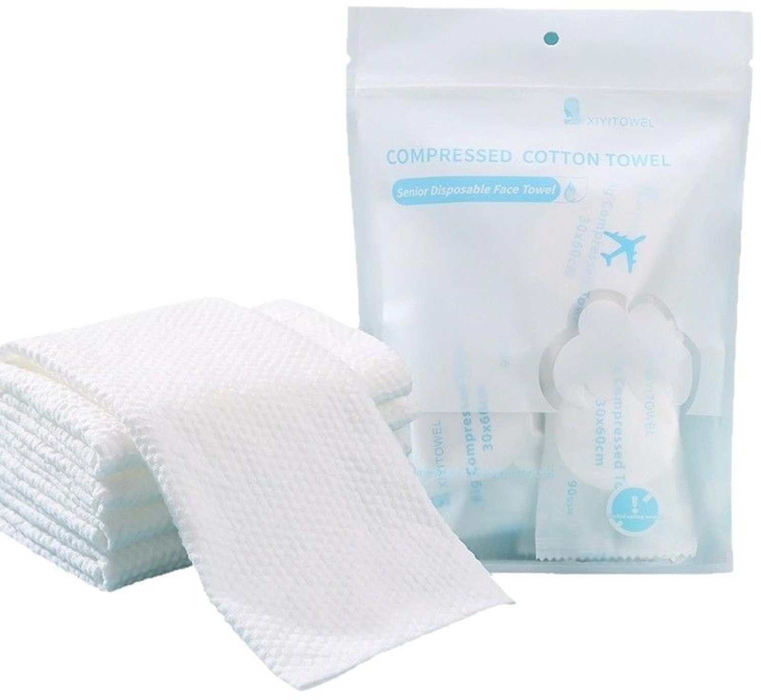 Disposable Handdoeken van 100% Katoen, 10 Stuks