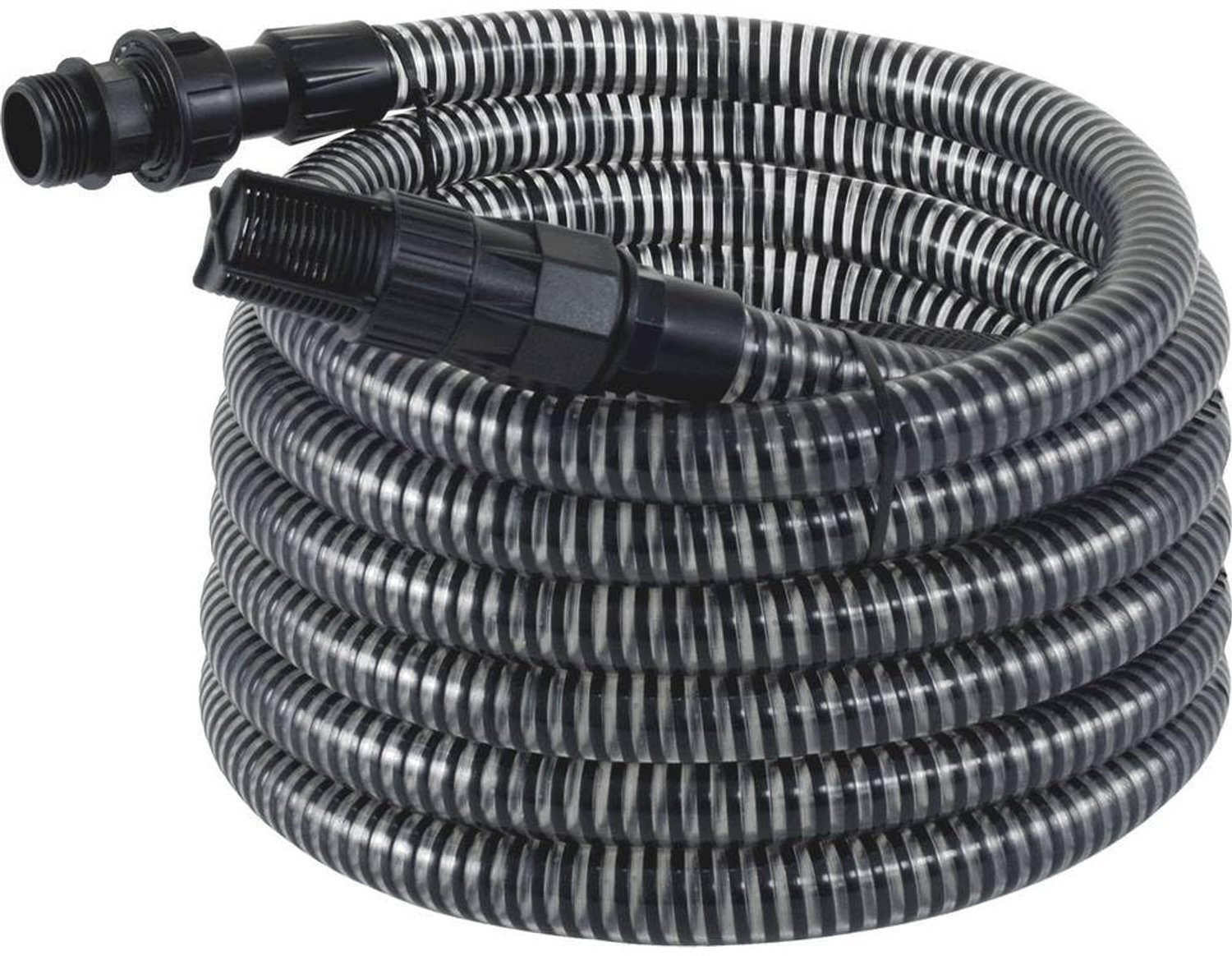 Zuigslang Set 7m PVC met Voetklep en Zeef voor Tuinpompen