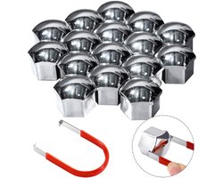 Set van 20 Universele Velgenmoercaps met Verwijdertool