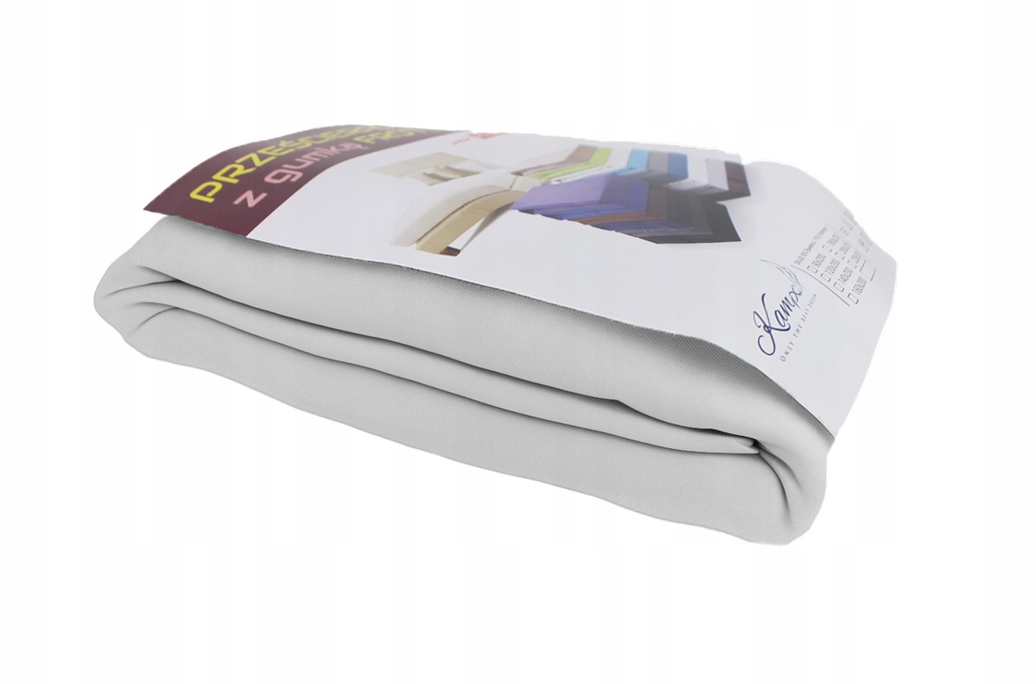 Kam-Pol Jersey Hoeslaken met Elastiek 180x220 cm Wit