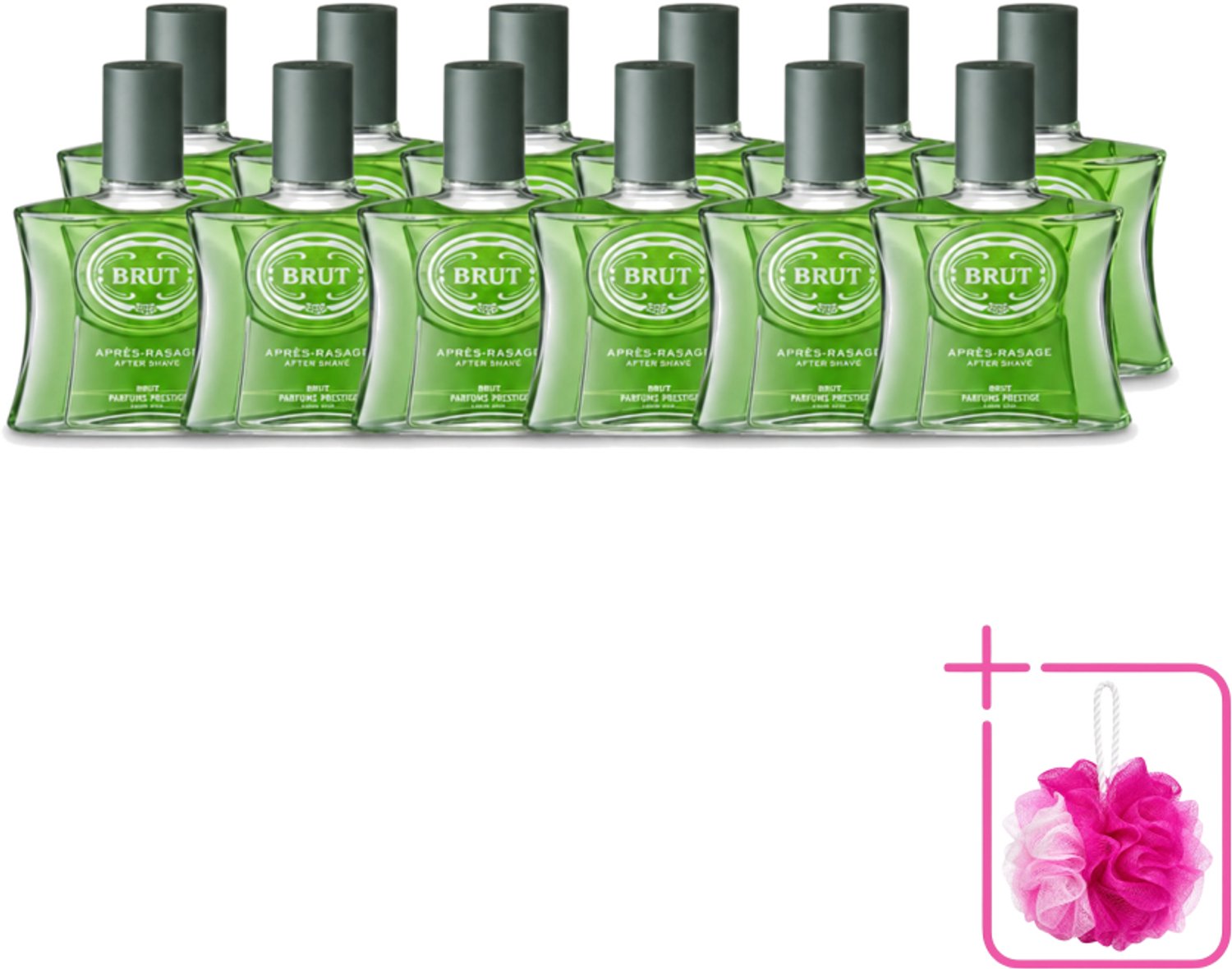 12 x Brut for Men – Aftershave Lotion – 100 ml - Bulkverpakking - Aftershave - Herenverzorging
