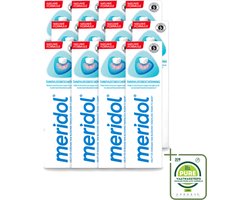 Meridol 12 x - Tandpasta - Dagelijkse Tandverzorging - Beschermt tegen Tandvleesproblemen - 75 ml - Grootverpakking - Tandpasta - Tandvlees - Tandgezondheid - Geïrriteerd Tandvlees - Mondverzorging