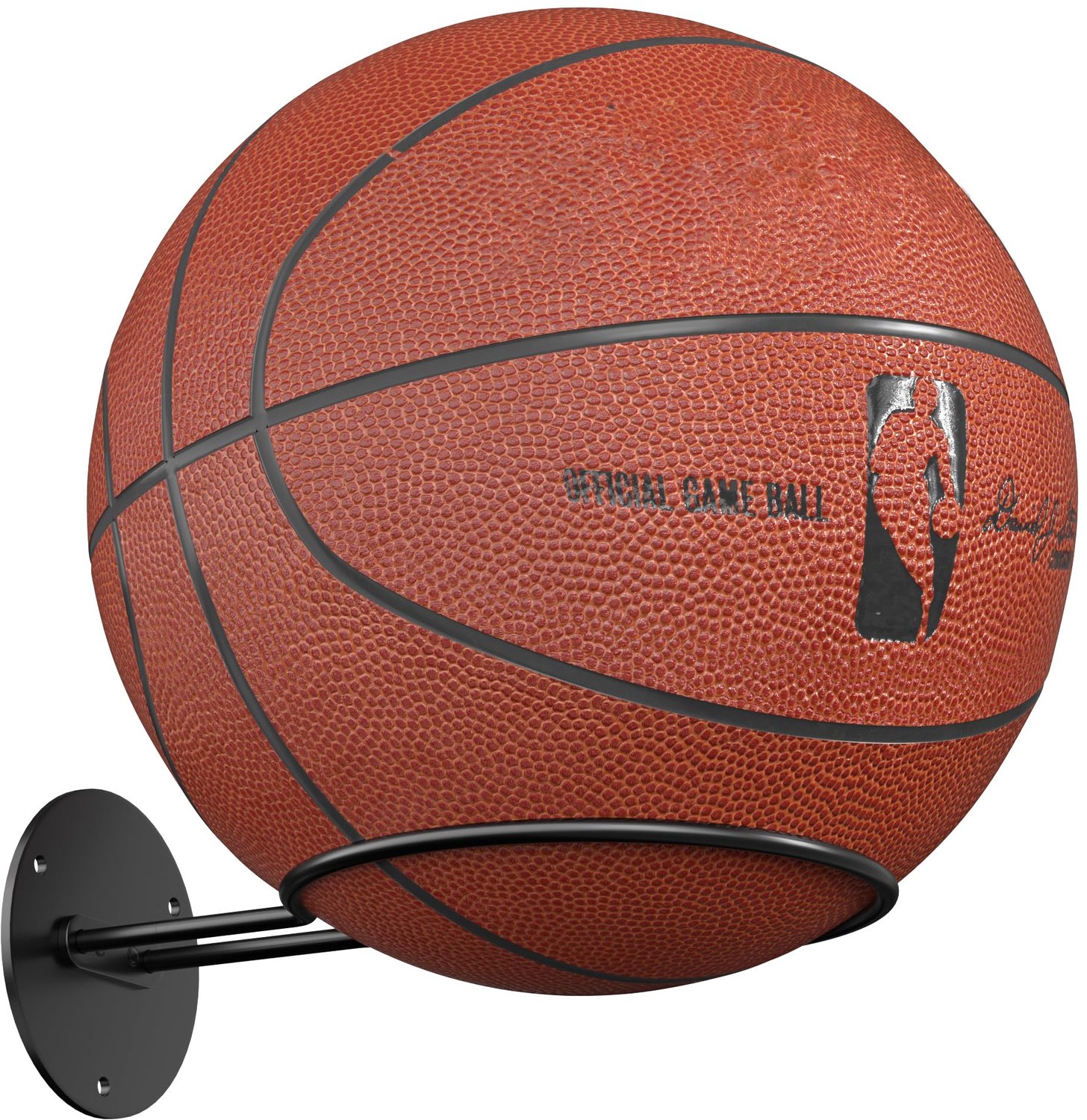jockcaras Baldisplay Houder Muurmontage: Zwarte Opbergrek voor Basketbal, Rugby, Voetbal, Soccer, Honkbal - ShopVlot