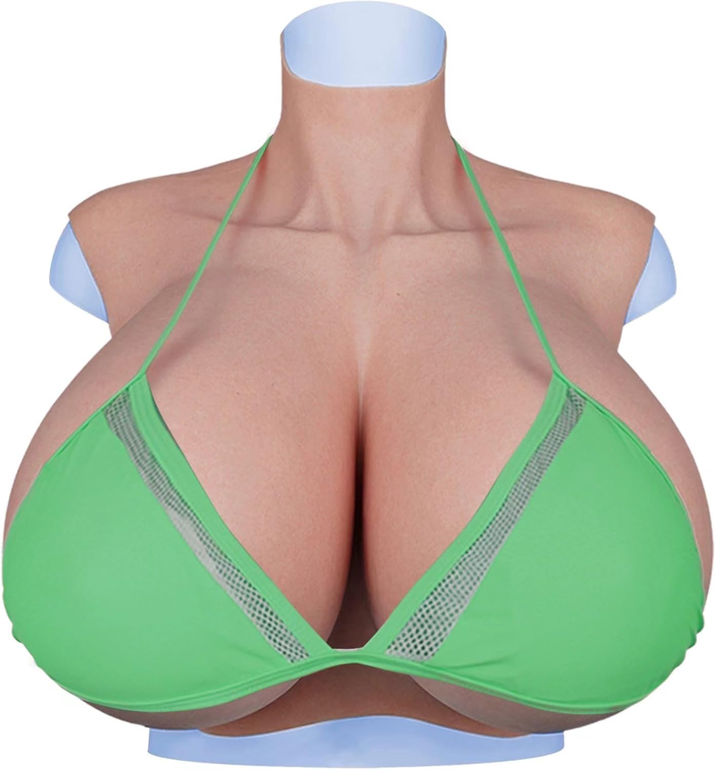 Siliconen Borsten - Beige - Maat K - 100% Siliconenmateriaal - Voor Crossdressers en Transgender