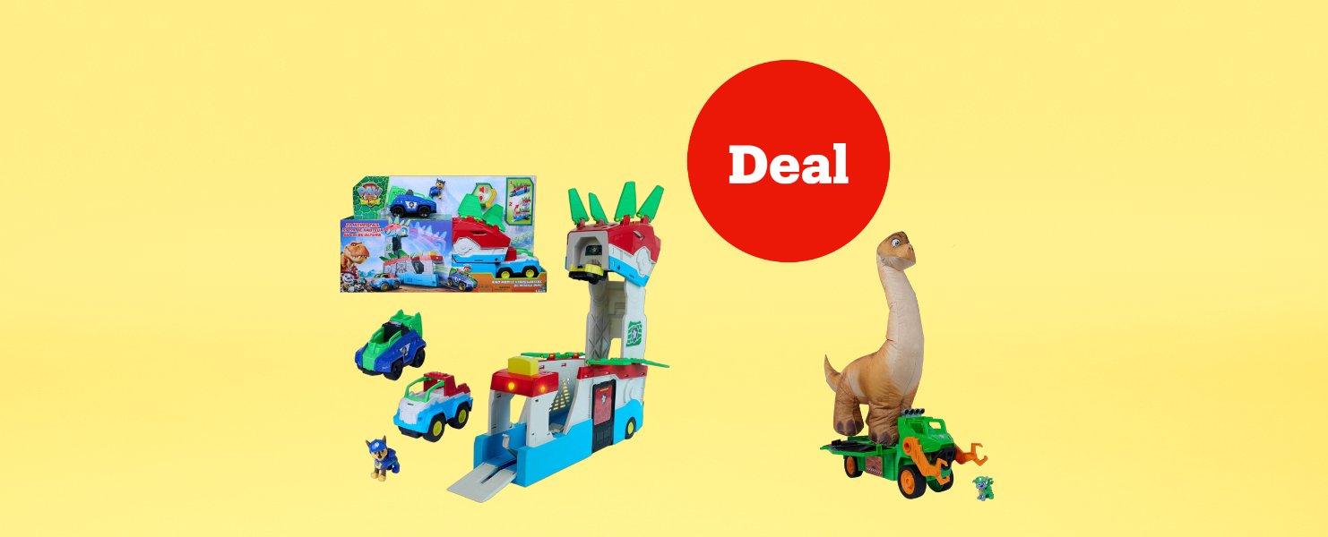 PAW Patrol Dino deal op