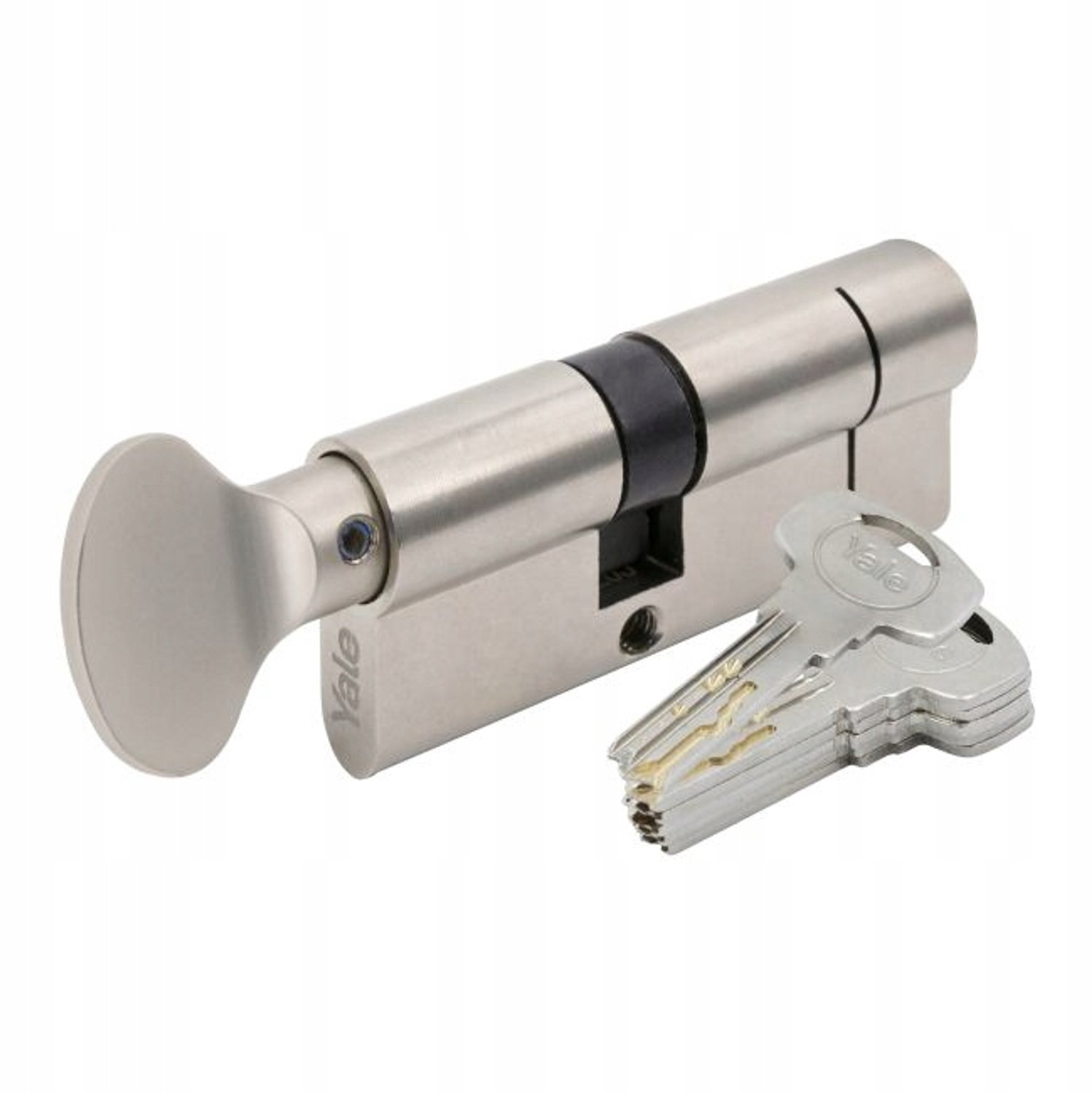 Merkloze Cilinder 30x40 mm Satin, Gecertificeerd, 5 Sleutels