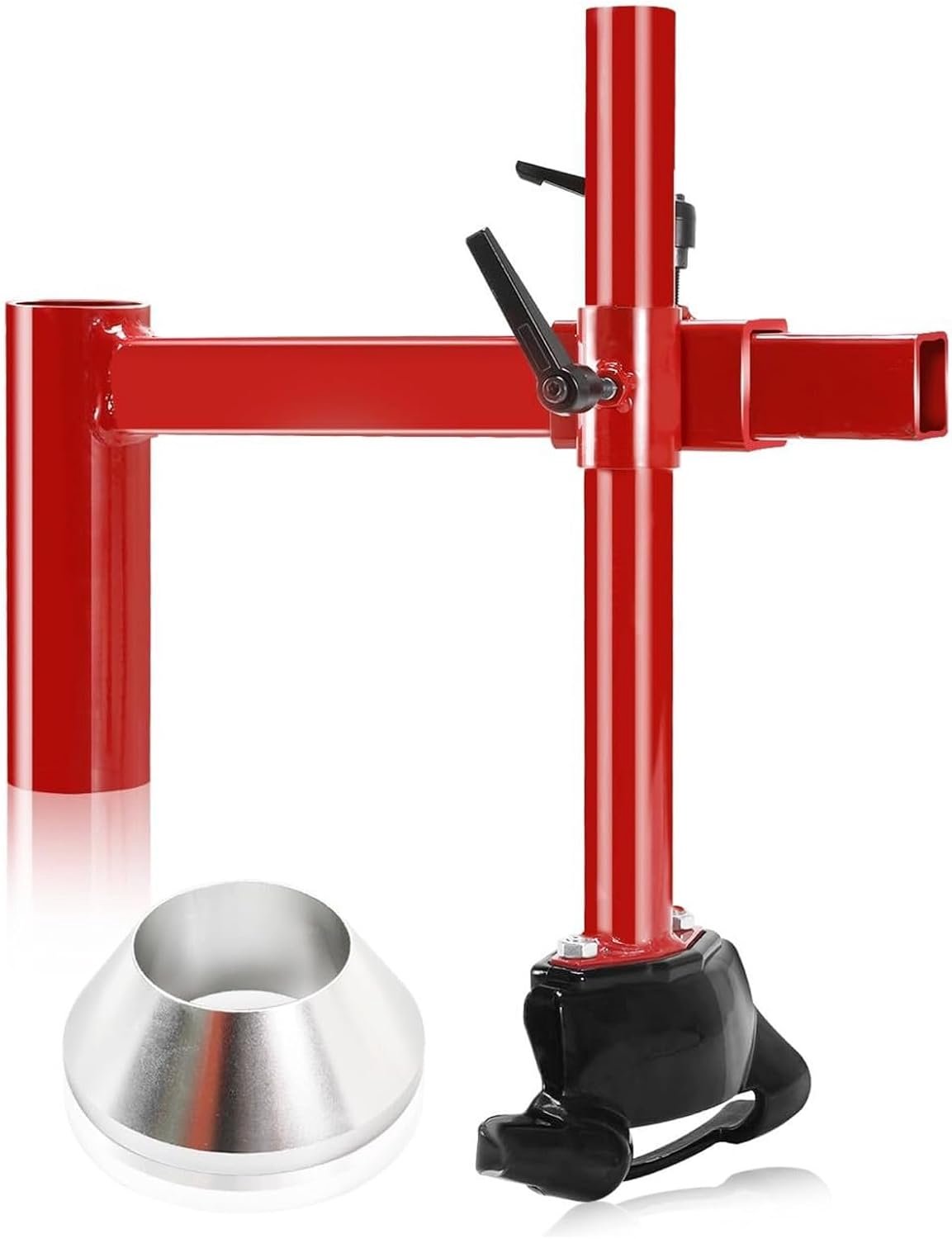 Verbeterde Handmatige Bandenwisselaar Eendenkit, Gereduceerde Wrijving Premium Koolstofstaalhandleiding Banden Montage Adapter Ingesteld voor 16 Tot 21 Inch Autotansen Accessoire